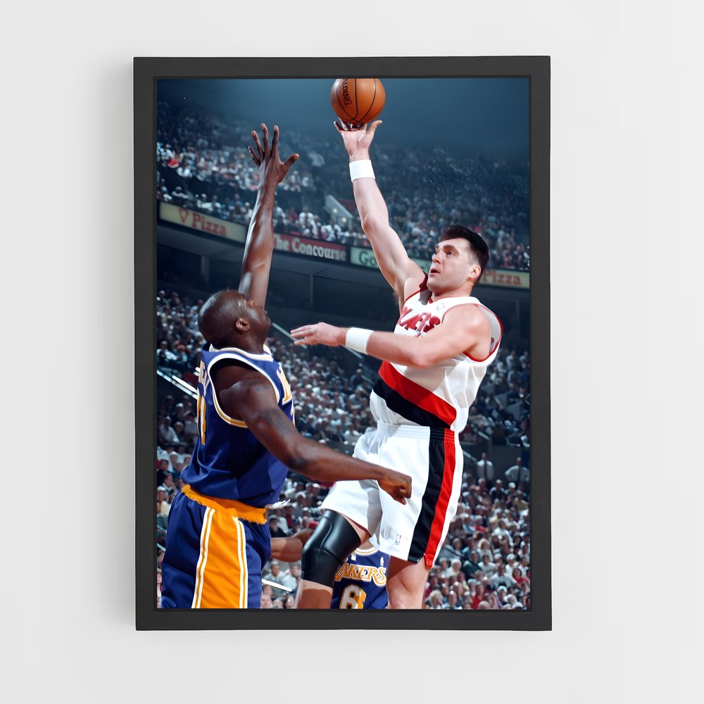 Poster L'Arrêt Majestueux – affiche Basketball (vue 2)